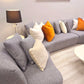 Torino full Corner fabric sofa