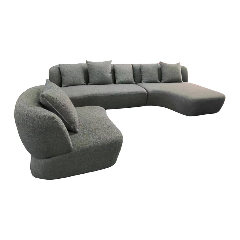 Torino full Corner fabric sofa