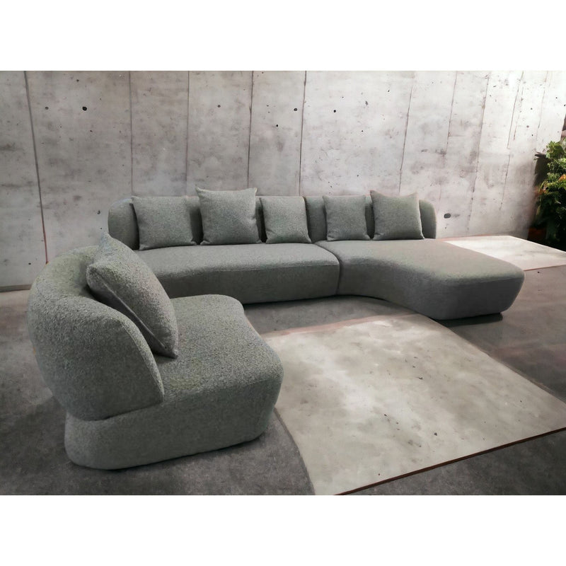 Torino full Corner fabric sofa