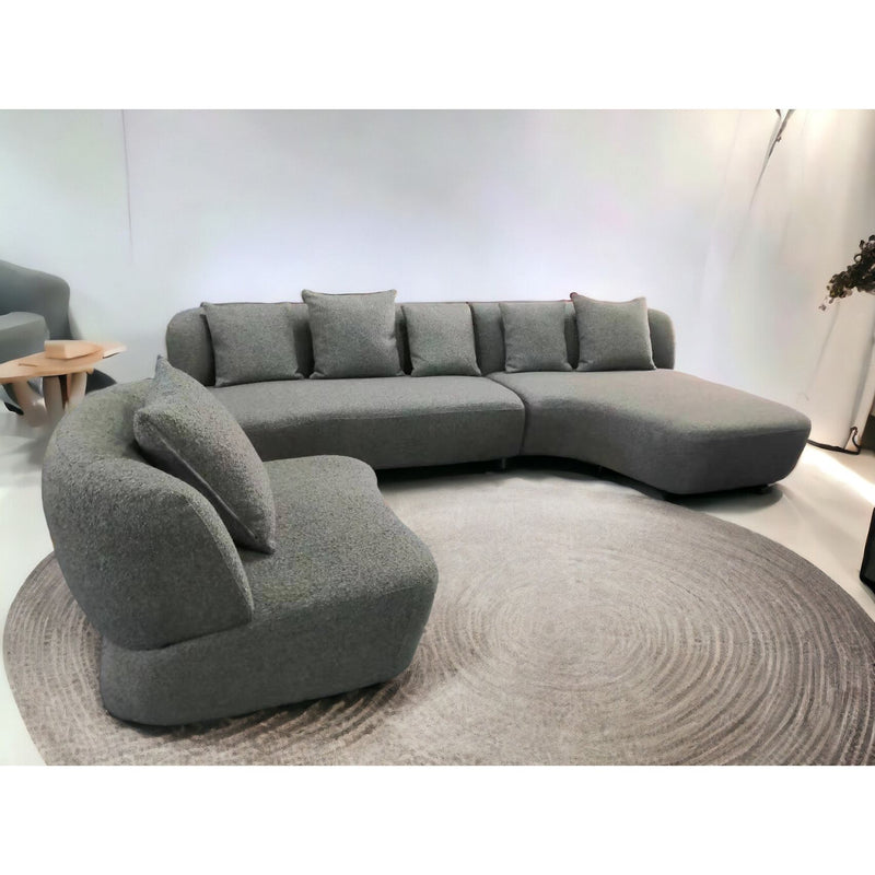 Torino full Corner fabric sofa