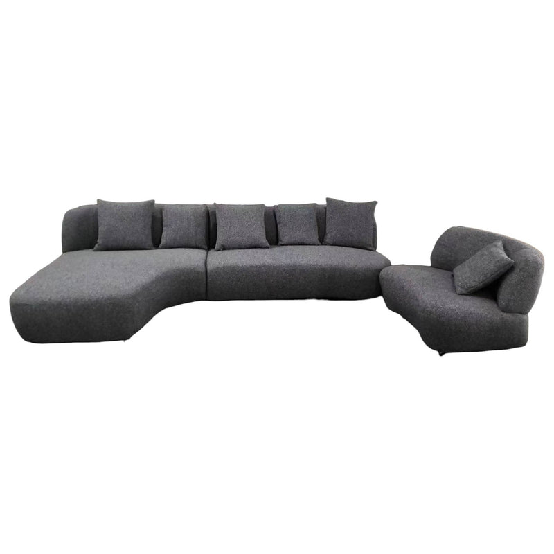 Torino full Corner fabric sofa