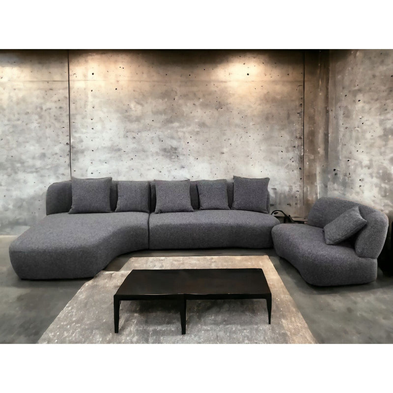 Torino full Corner fabric sofa